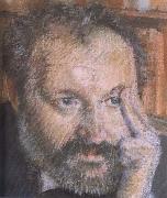 Edgar Degas Detail of  Portrait of the man Spain oil painting artist